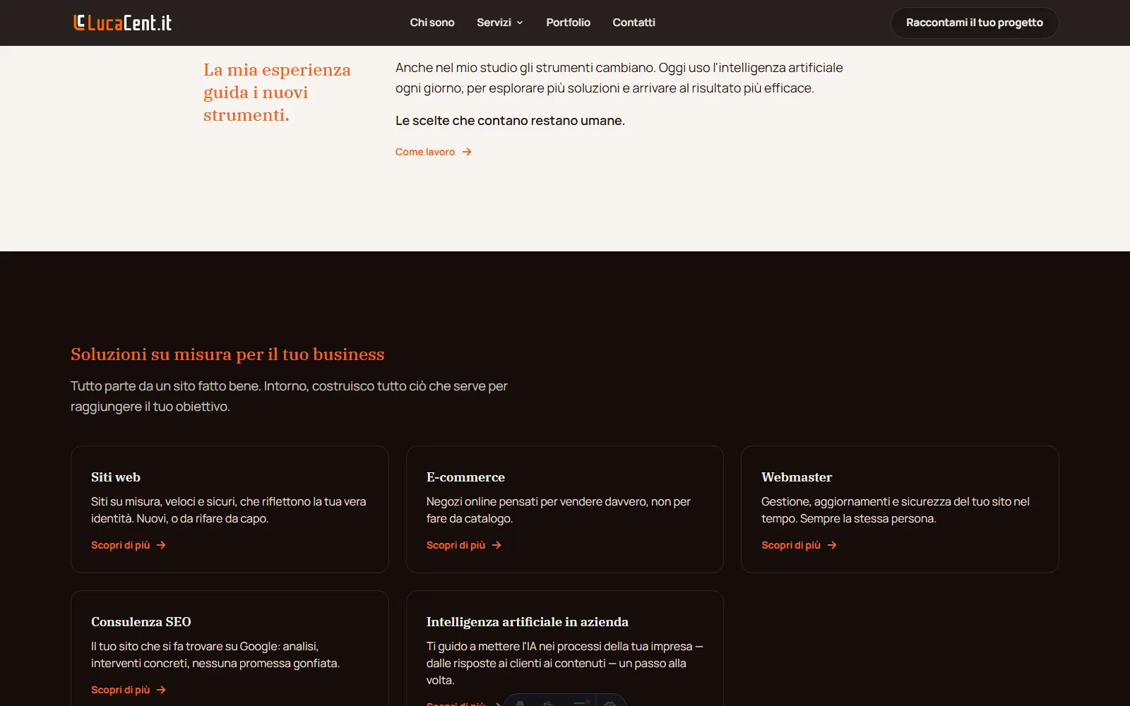 Foto del progetto LucaCent.it